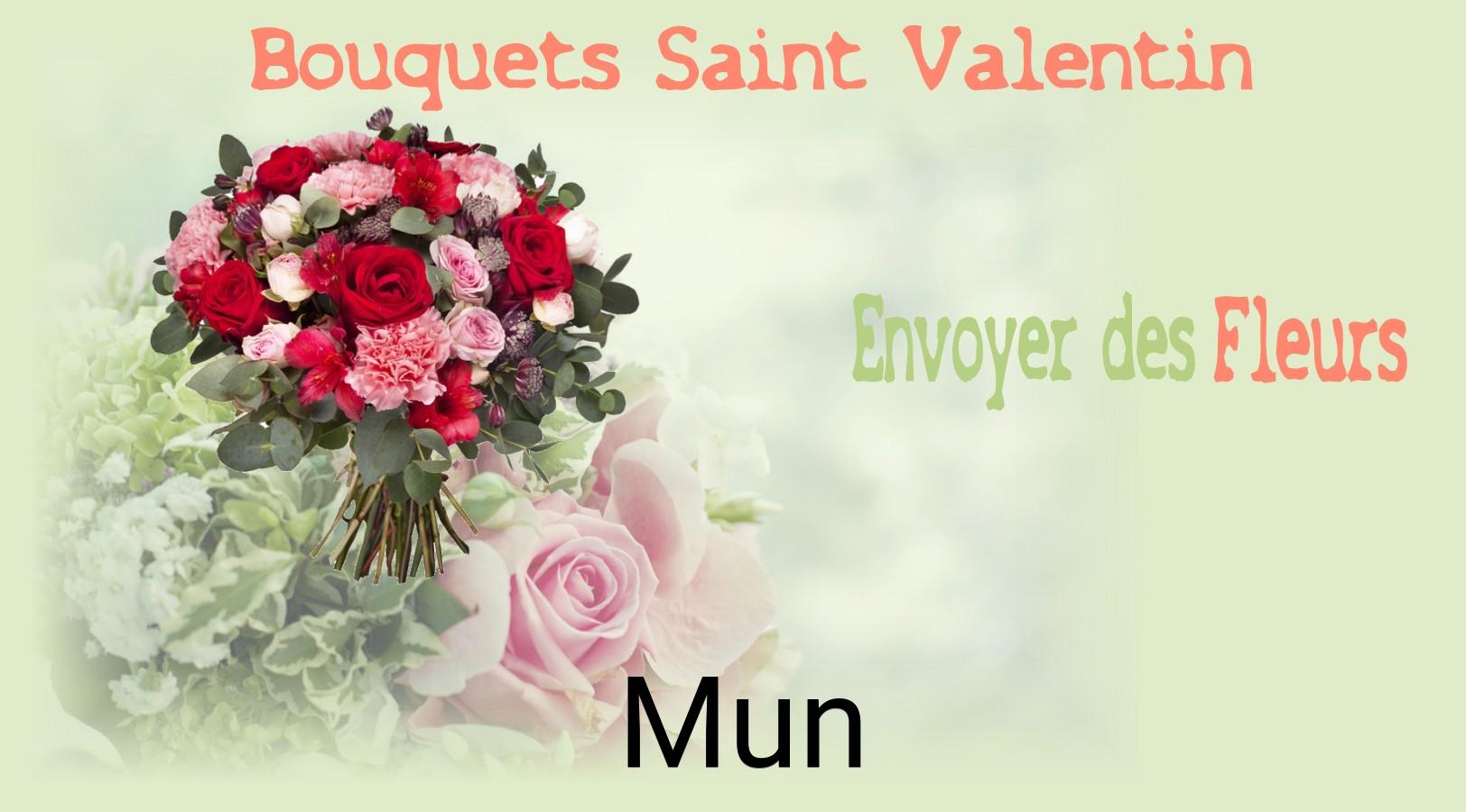 Roses de Saint-Valentin livrées à Mun